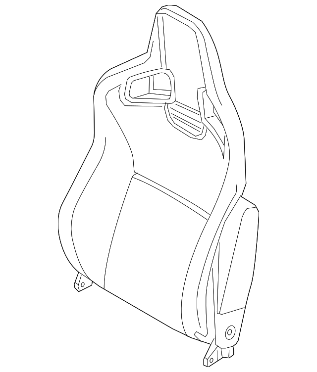 87650-3YW5A Деталь SEAT BACK ASSY