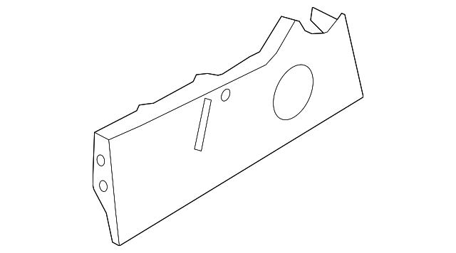 87380-3YW0A Деталь CUSHION SHIELD, LEFT