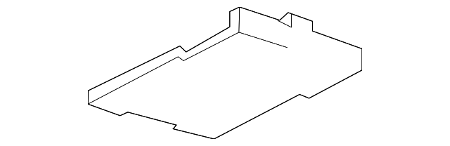 10285686 Деталь OVERHEAD CONSOLE BRACKET