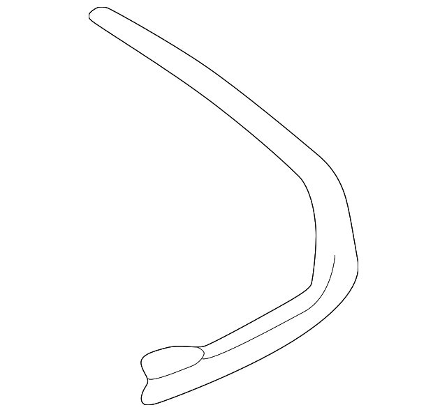 3B5-853-345-A-7Z7 Деталь MOLDING, LEFT
