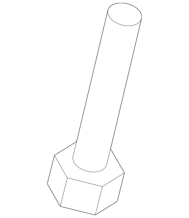 6505699AA Деталь CONVERTER & PIPE FRONT BOLT