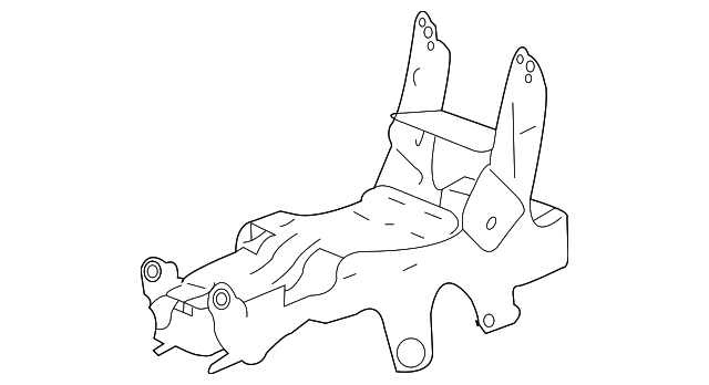 88995317 Деталь SEAT FRAME
