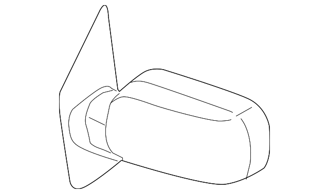 96301-ZR20A MIRROR ASSY, RIGHT