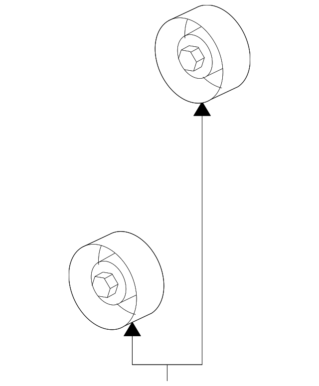 68058372AA IDLER PULLEY