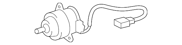 16363-0A210 Деталь FAN MOTOR, RIGHT