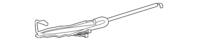 68010307AA Деталь LOWER TRACK, LEFT