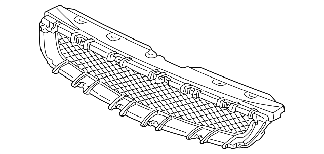 71121-S04-Z01 Деталь BASE, FR. GRILLE