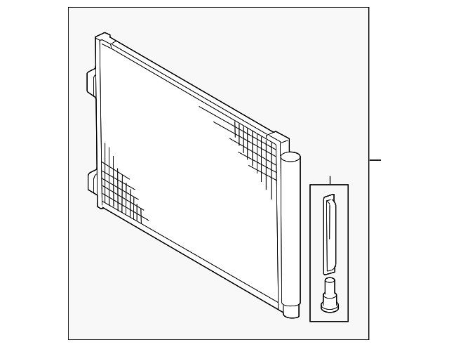 88460-0R011 Деталь CONDENSER ASSY