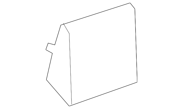 15924038 Деталь SPEAKER COVER, LEFT