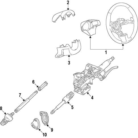 ATS STEERING COLUMN