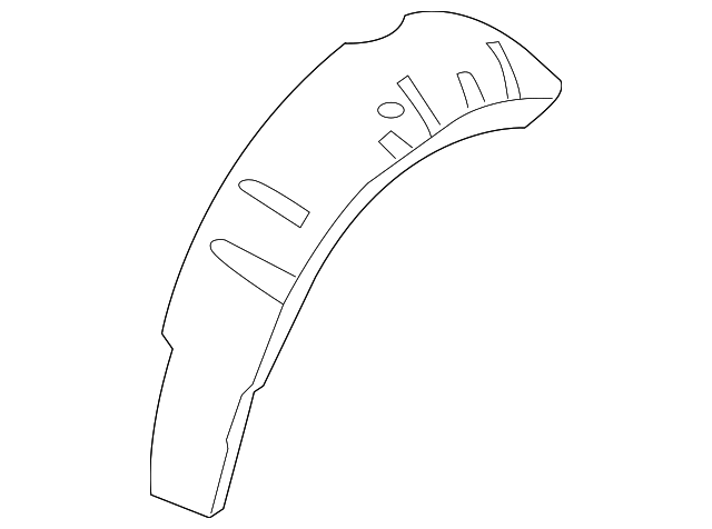 41-00-7-903-931 Деталь OUTER WHEELHOUSE, LEFT