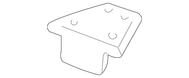 ZZM0-53-545 Деталь SEAT REINF MOUNT, LEFT