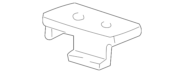 ZZM053856 Деталь SEAT REINF MOUNT, LEFT