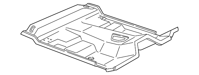 1FA1-53-600 Деталь FLOOR PAN