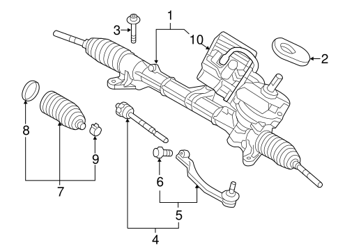 Cooper STEERING GEAR & LINKAGE