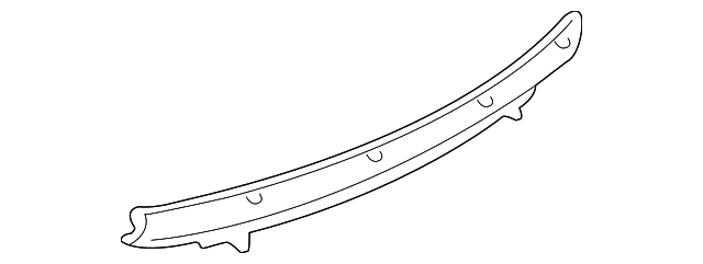 12362963 Деталь LOWER MOLDING