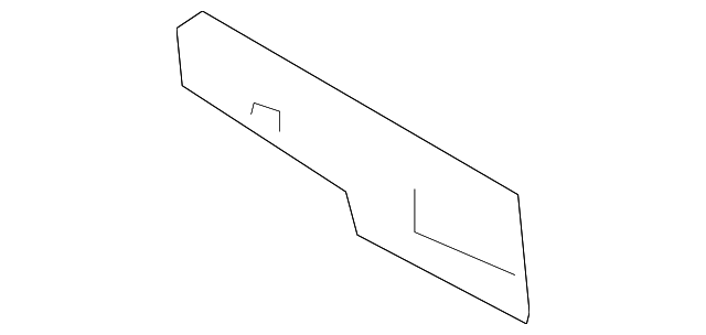 84862-3F005 Деталь INSTRUMENT PANEL GUIDE BRACKET