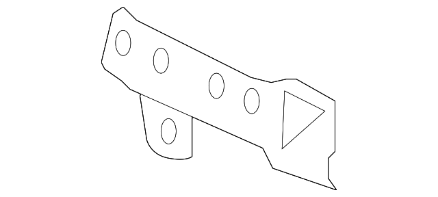 84860-3F005 Деталь INSTRUMENT PANEL GUIDE BRACKET