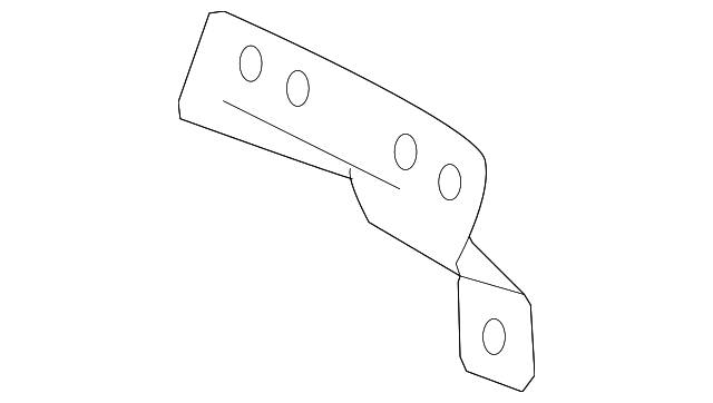 84864-3F005 Деталь INSTRUMENT PANEL GUIDE BRACKET