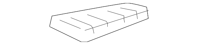 97383-3F005VA Деталь DEFROSTER GRILLE, LEFT