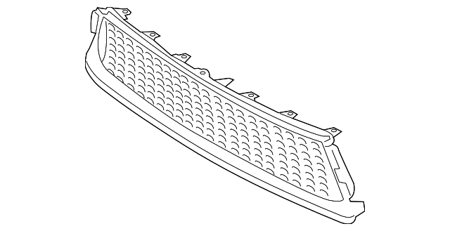 53112-60160 LOWER GRILLE