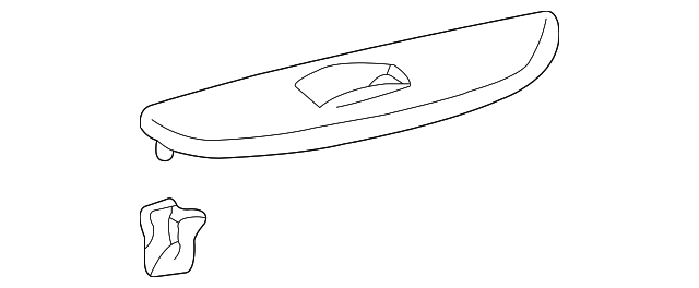 74232-52020 Деталь SWITCH PANEL, LEFT