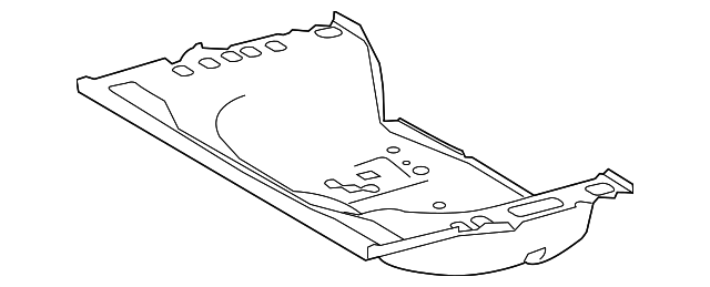 58311-0R031 Деталь REAR FLOOR PAN