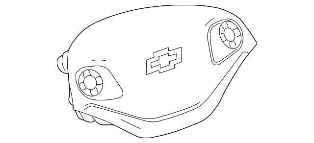 23441745 Деталь DRIVER AIR BAG