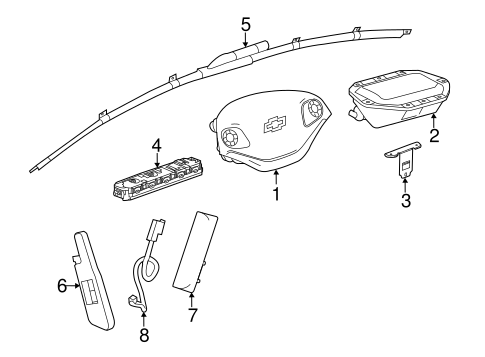 Impala AIR BAG COMPONENTS 2