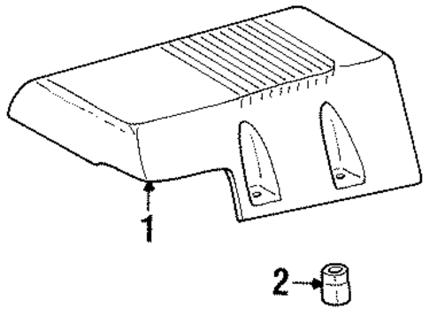 C3500 ENGINE APPEARANCE COVER