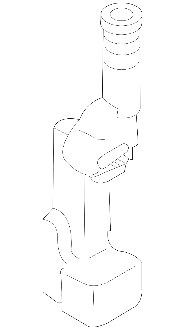 16585-EV10B Деталь RESONATOR, LEFT