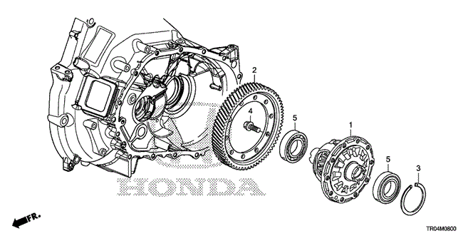 CIVIC SEDAN MT DIFFERENTIAL (1.8L)