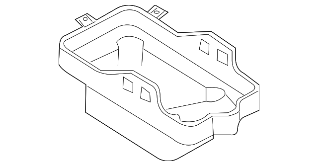 ZZCA-56-041 Деталь BATTERY TRAY