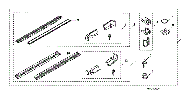 ACCESSORIES/RUNNING BOARDS for 2008 Honda ODYSSEY #1