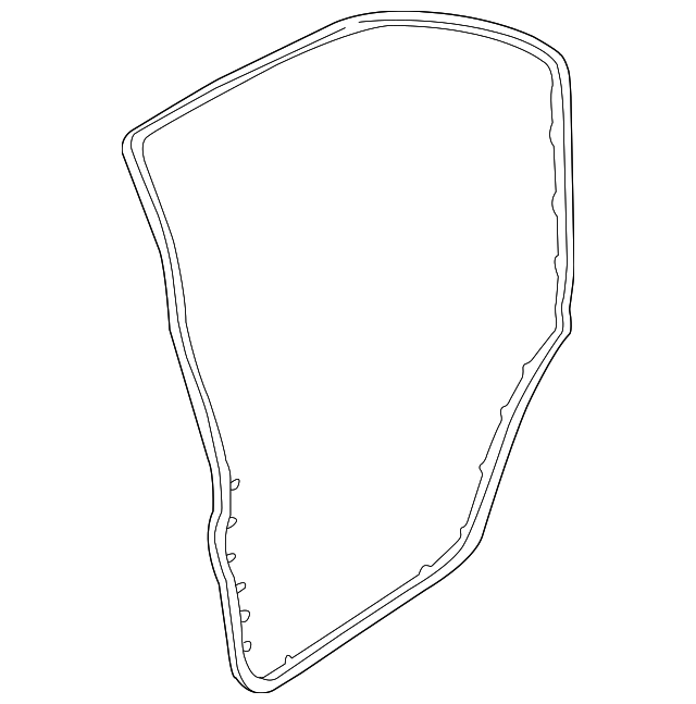 82831-3Z600 Деталь DOOR W'STRIP, LEFT
