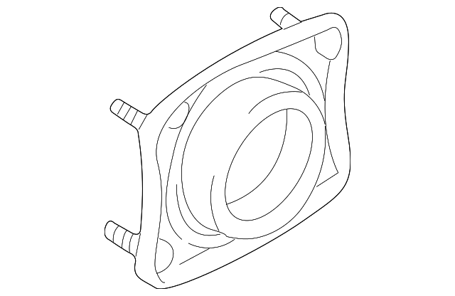 30021024 Деталь BACKING PLATE RETAINER, LEFT