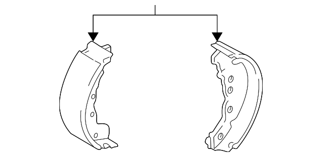 91177388 Деталь BRAKE SHOES