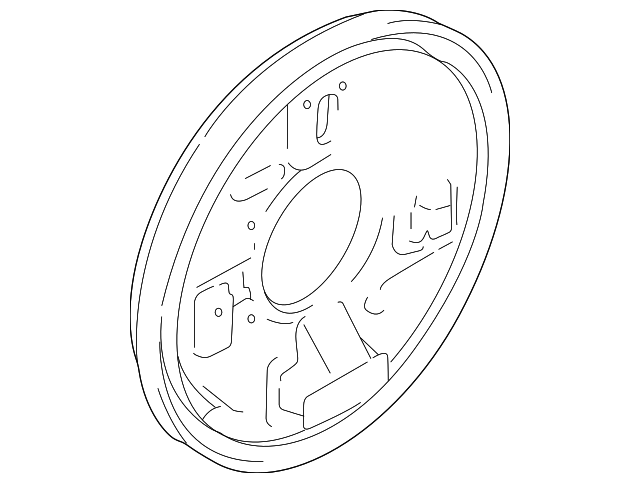 91174795 Деталь BACKING PLATE, LEFT