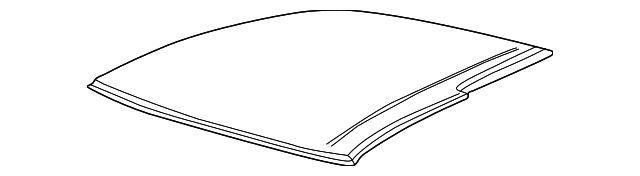 73100-8Z531 Деталь ROOF PANEL