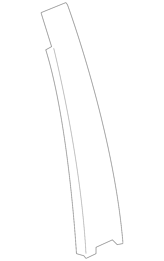 15839122 Деталь APPLIQUE, RIGHT