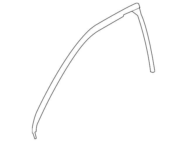 15906547 Деталь WINDOW MOLDING, RIGHT