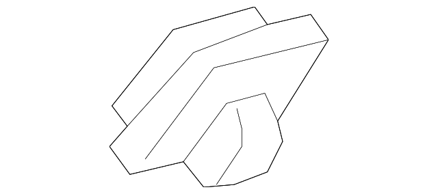 74605-50041-A2 COAT HOOK, LEFT