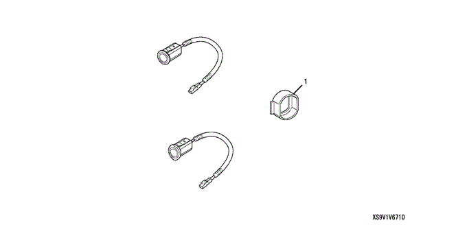ACCESSORIES/BACK-UP SENSOR for 2008 Honda PILOT #1