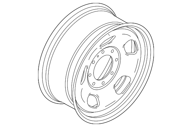 BC3Z-1015-A Деталь WHEEL, SPARE