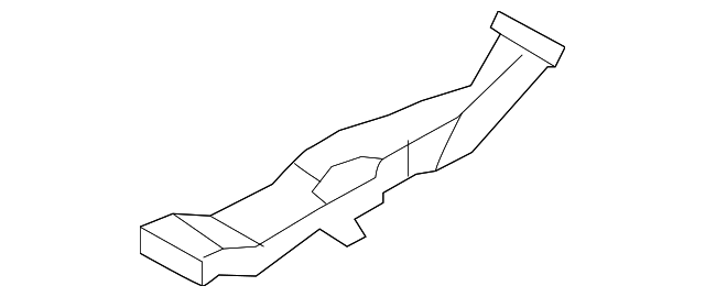 97010-1D000 Деталь LOWER DUCT