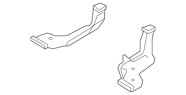 97360-1D000 Деталь CENTER DUCT, LEFT