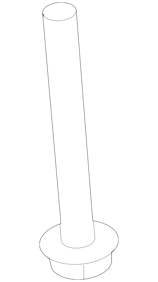 7B0-407-183 Деталь LOWER CNTRL ARM MOUNT BOLT, LEFT