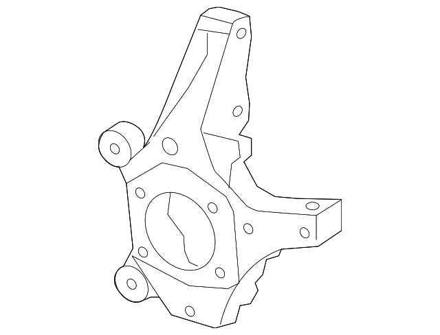 7B0-407-255-B Деталь KNUCKLE, LEFT