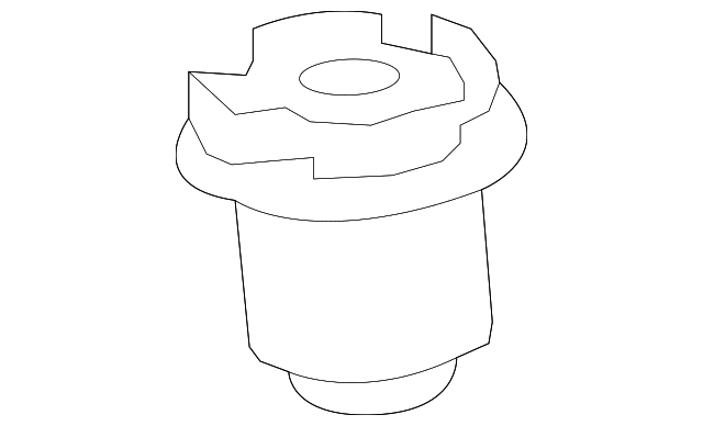 7B0-499-035-A Деталь SUSP CROSSMEMBER FRONT MOUNT, LEFT