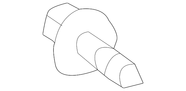 90159-40246 REFLECTOR SCREW, LEFT